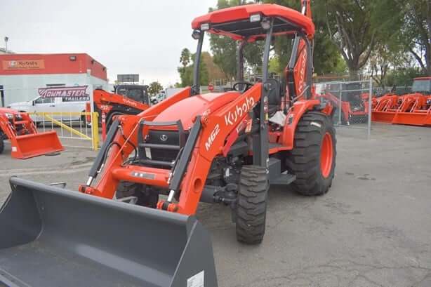 kubota tractor with backhoe for sale