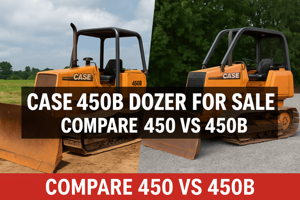 Case 450B Dozer for Sale – Compare 450 vs 450B