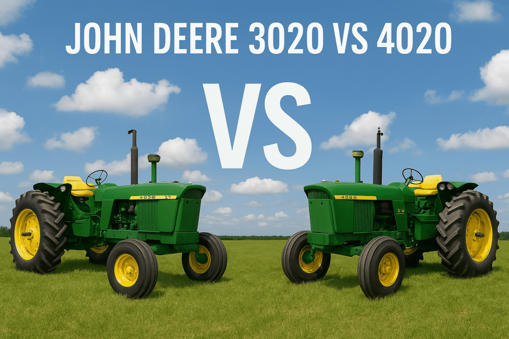 John Deere 3020 vs 4020