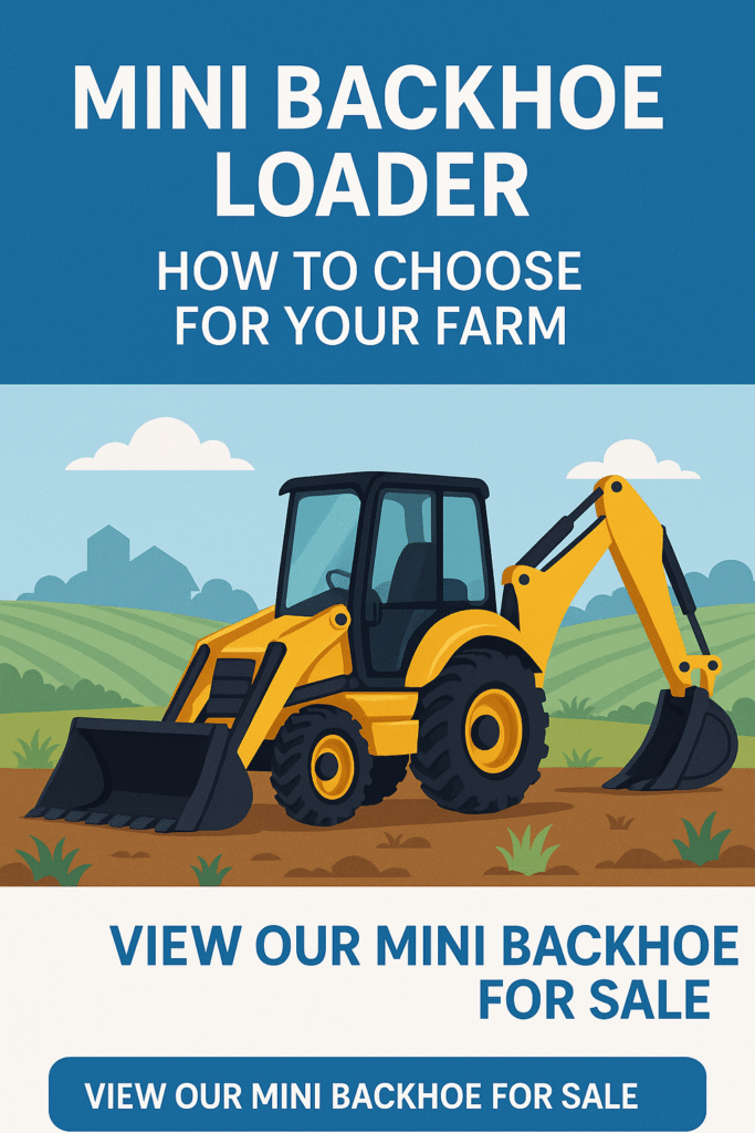 Mini Backhoe Loader