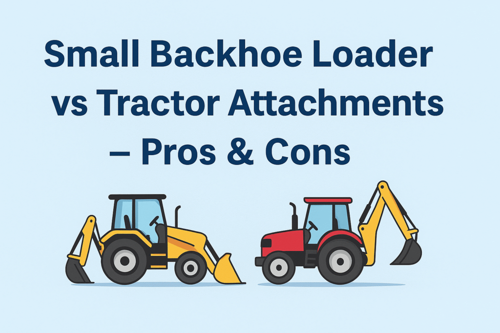 Small Backhoe Loader
