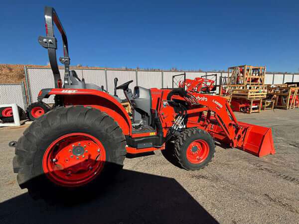 compact tractor with loader