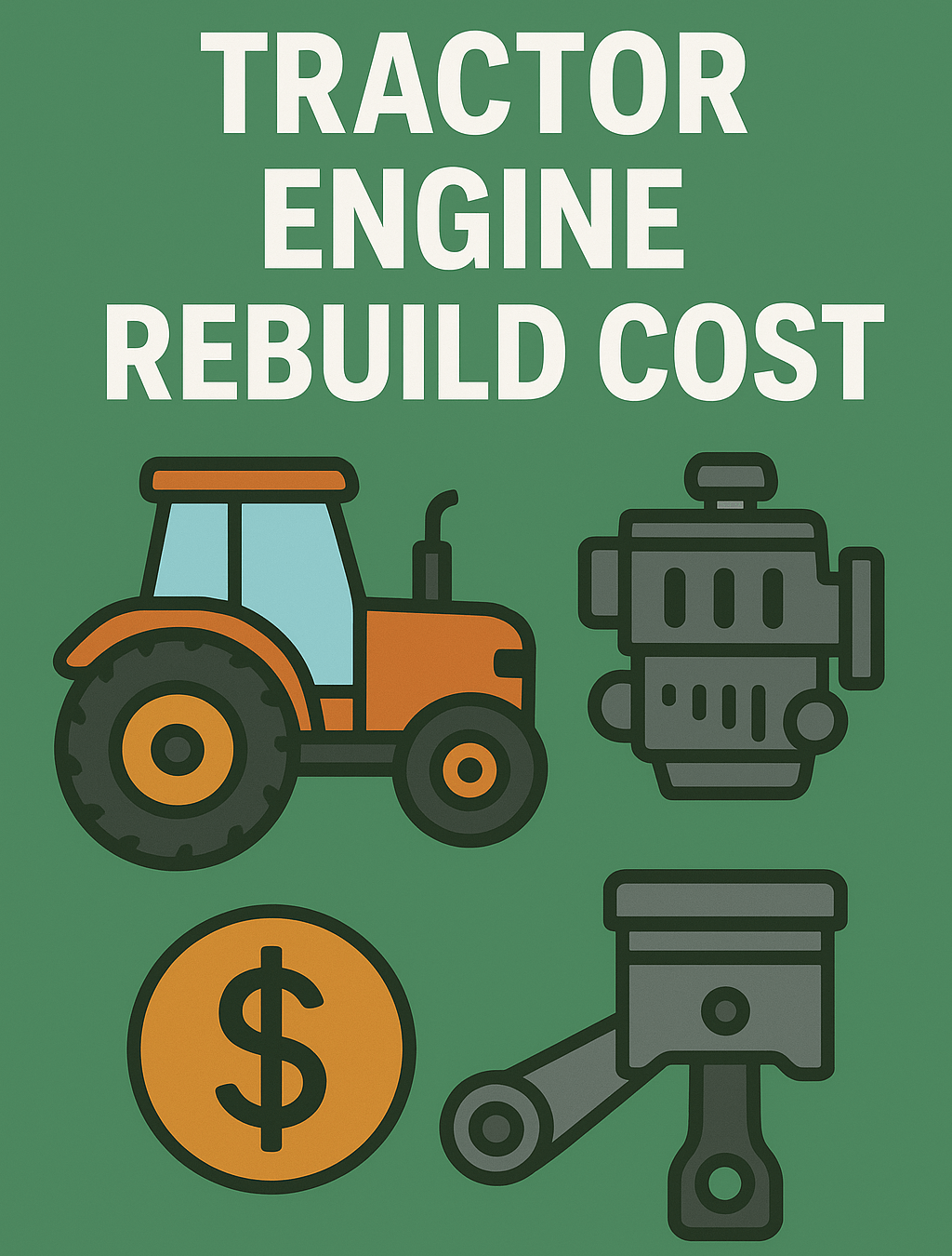 tractor engine rebuild cost