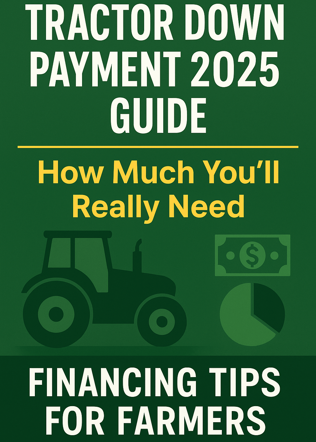 Tractor Down Payment 2025: How Much You Need & Smart Tips