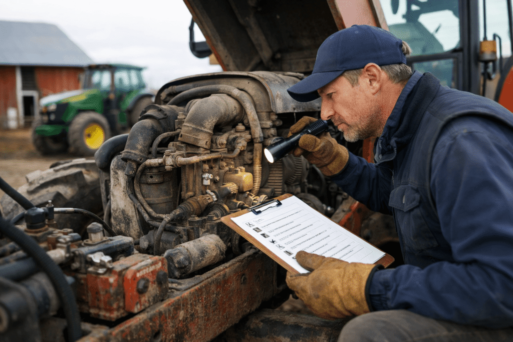 buying a used tractor in Sweden