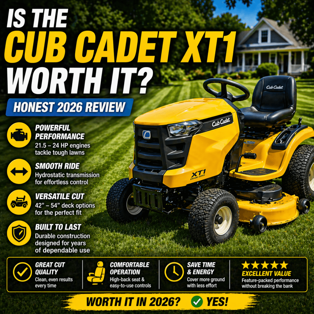 Is the Cub Cadet XT1 Worth It? (Honest 2026 Review)
