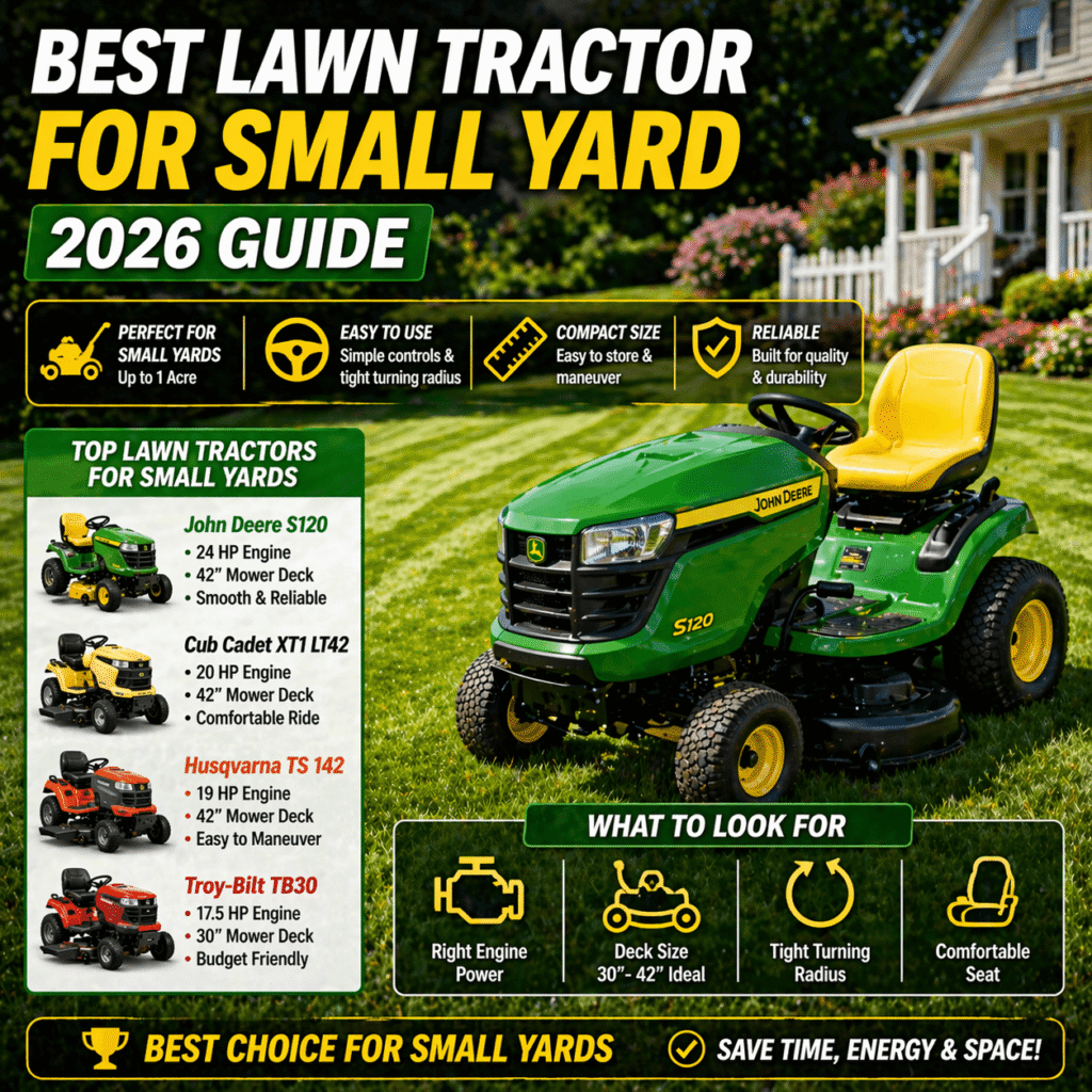 Best Lawn Tractor for Small Yard