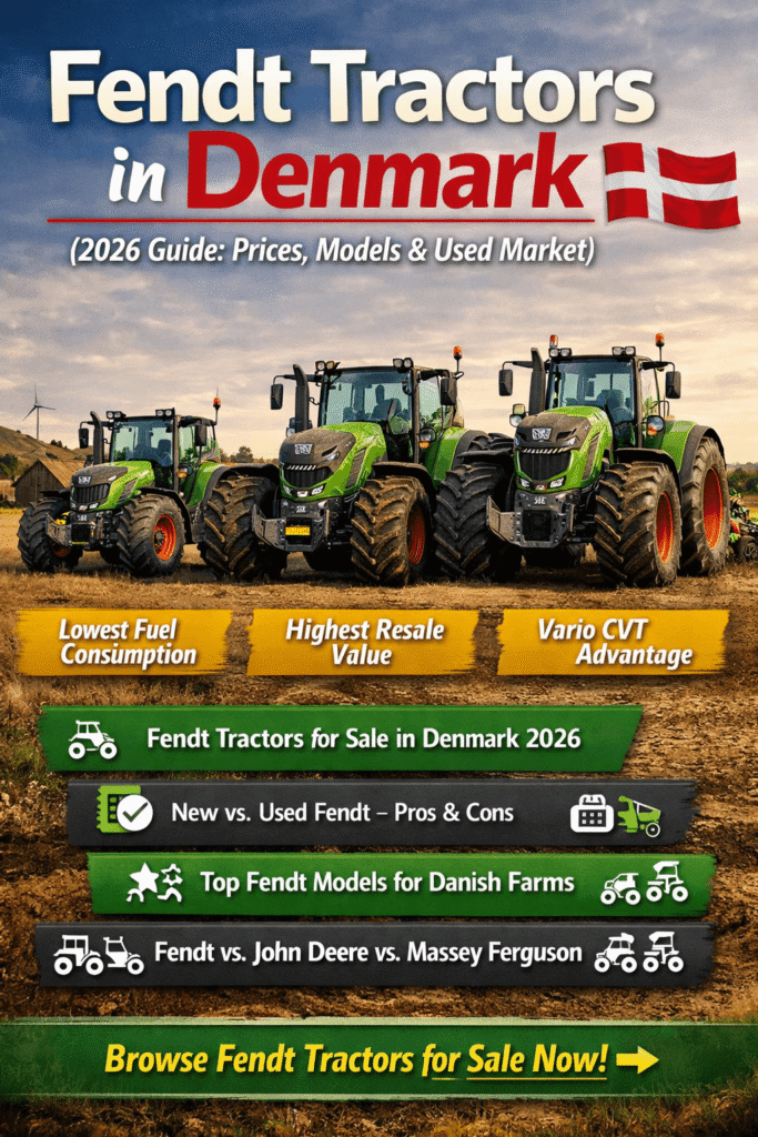 Fendt tractors in Denmark