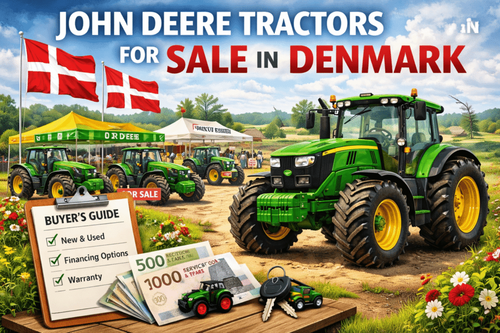 John Deere Tractors for Sale in Denmark