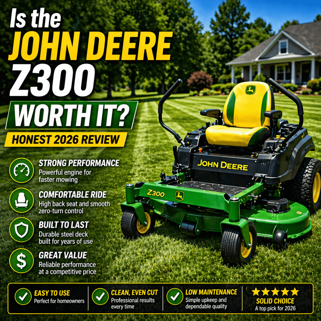 Is the John Deere Z300 worth it