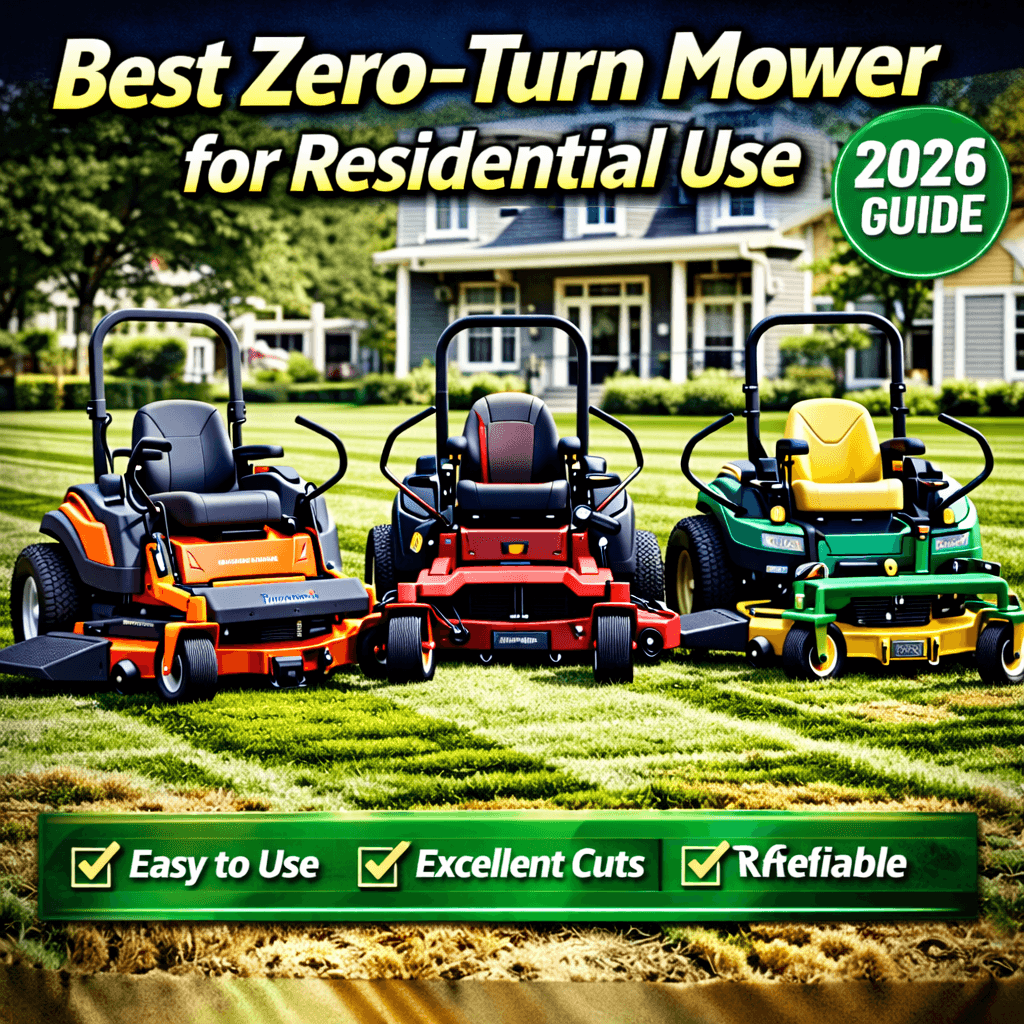 best zero turn mower for residential use