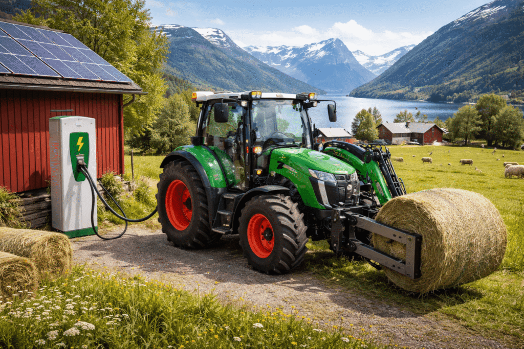 electric tractors in Norway