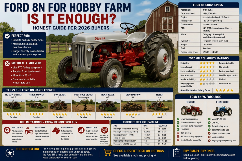 Ford 8N hobby farm