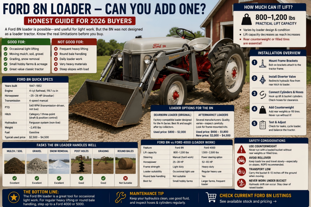 Ford 8N loader
